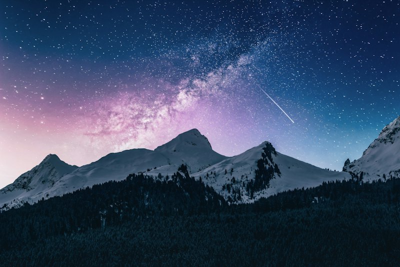 Androids saga night mountains